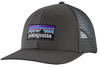 Patagonia P-6 Trucker Hat (38289) forge grey