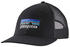 Patagonia P-6 LoPro Trucker Hat (38283) black