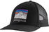 Patagonia Line Logo Ridge LoPro Trucker Hat black
