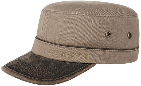 Stetson Katonah Cotton Army Cap light brown