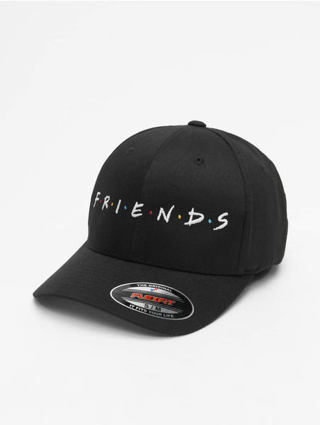 Merchcode Flexfitted Cap Friends Logo black (MC484BLK)