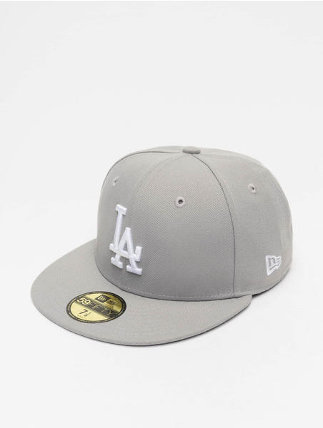 New Era Fitted Cap MLB Basic LA Dodgers 59Fifty grey (10531950)