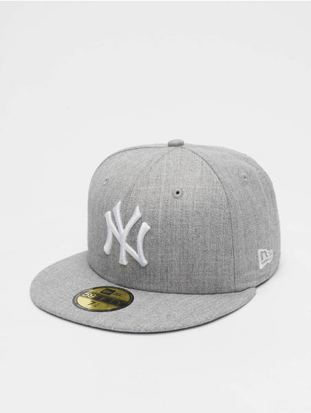 New Era Fitted Cap MLB League Basic NY Yankees 59Fifty grey (11044974)