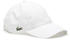 Lacoste Men's Lacoste SPORT cap in solid diamond weave taffeta white