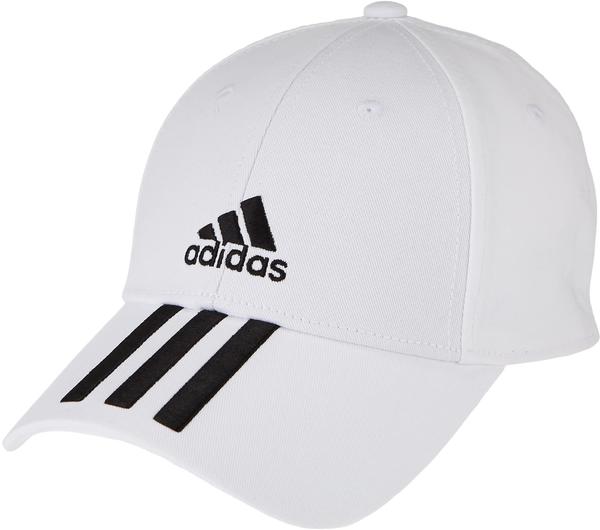 Adidas Baseball 3-Stripes Twill Cap S/M white/black/black