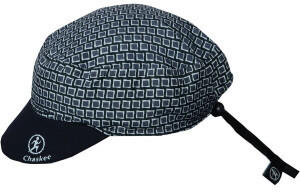 Chaskee Reversible Cap Fancy Squares Cap Black/Grey