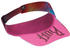 Buff Visor Cap ReflectiveShiningPink