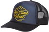 Black Diamond Flat Bill Trucker Hat Cap Carbon/Sulphur