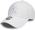 New Era 9FORTY New York Yankees Essential Woman white