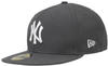 New Era 59Fifty New York Yankees Cap charcoal