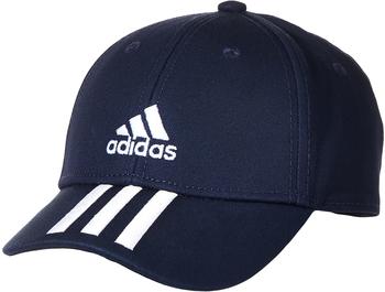 Adidas Baseball 3-Stripes Twill Cap Teens legend ink/white/white