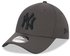 New Era 9Forty Diamond New York Yankees Cap grey heather