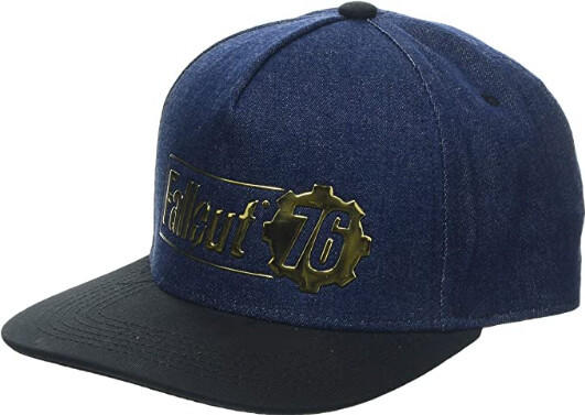 Difuzed Falout 76 Logo Snapback Blue Black