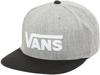 Vans Drop V Snapback Cap heather grey/black