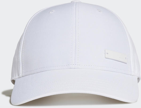 Adidas Lightweight Metal Badge Baseball Cap white/white/white