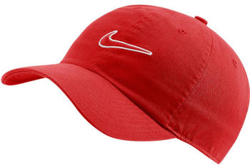 Nike Heritage 86 Essential Swoosh Cap university red