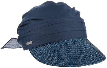 Seeberger Hats Visor Strohcap mit Schirm (51175) blue