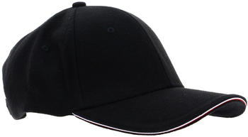 Tommy Hilfiger Elevated Baseball-Cap mit Tommy-Tape schwarz