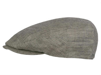 Stetson Kent Linen Flatcap (6293501) grey