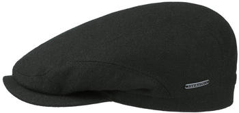 Stetson Driver Cap Virgin Wool/Cashmere Flatcap (6380104) black