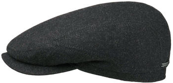 Stetson Driver Cap Virgin Wool/Cashmere Flatcap (6380104) anthracite