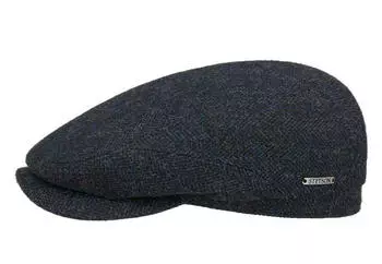 Stetson Driver Cap Wool Herringbone Flatcap (6380502)