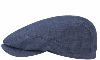 Stetson Belfast Linen Flatcap (6383101) blue