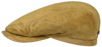 Stetson Driver Cap Goat Suede Flatcap (6387402) camel