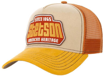 Stetson Trucker Cap Brickstone Mesh Baseball Cap (7761116) orange