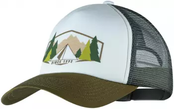 Buff Trucker Cap (131402) darryl white