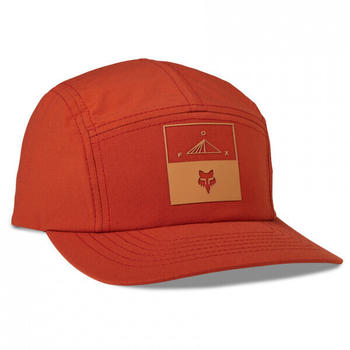 Fox Summit Camper 5 Panel Hat (30669) scarlet
