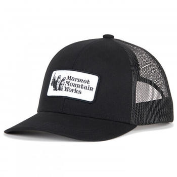 Marmot Retro Trucker Hat (M14313) black / black