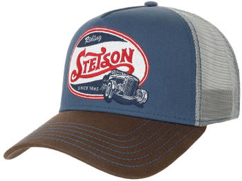 Stetson Trucker Cap Riding Hot Rod Mesh Baseball Cap (7761120) brown/blue