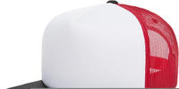 Flexfit Flex Cap Flexfit Unisex Foam Trucker with White Front schwarz
