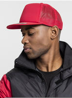 coole Checked Flanell Unisex Cap Mesh 330 g/m2 Rot - One-Size