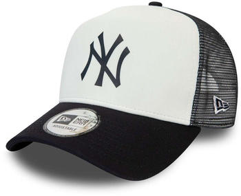 New Era MLB New York Yankees Colour Block Trucker Snapback Cap (12380796) black/white