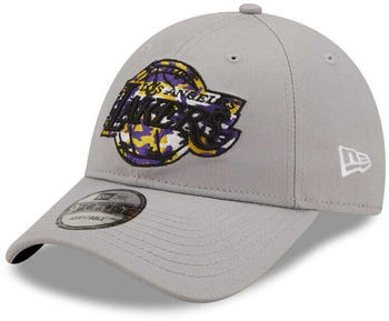 New Era 9Forty Strapback Cap Wild Camo Los Angeles Lakers (60184797) grey