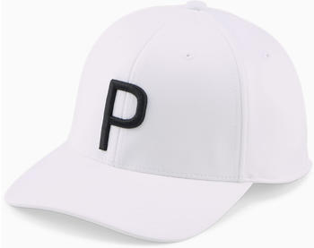 Puma P Golf Cap (24422) white/black