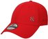 New Era 9Forty Strapback Cap Flawless New York Yankees (11198847) red