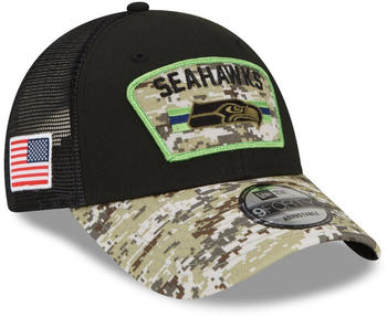 New Era 9Forty NFL Cap Salute To Service Seattle Seahawks (60181683) black