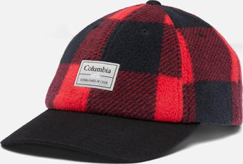 Columbia CSC II Fleece Ball Cap (195817-1958171) mountain red check print