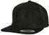 Flexfit Suede Leather Snapback Cap (6089SU) black