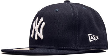 New Era Base 59Fifty Basic NY New York Yankees Fitted Cap (12572841) navy/white