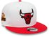 New Era White Crown Patches 9Fifty Chi Bulls Snapback Cap (60298821) white