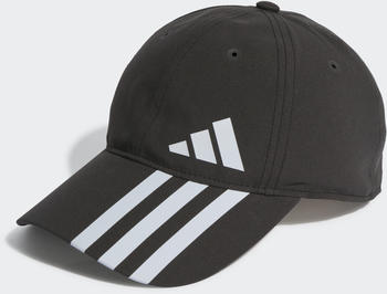 Adidas 3-Streifen Aeroready Baseballkappe (IC6569) black/white/white