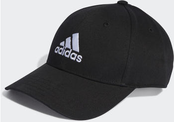 Adidas Cotton Twill Baseball Kappe (II3513) black/white