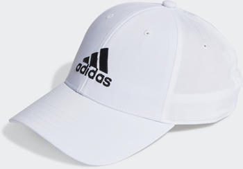 Adidas Embroidered Logo Lightweight Baseball Kappe (II3552) white/black