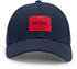 Hugo Cap aus Baumwoll-Twill mit rotem Logo-Label - Style Men-X 581-RL 50492745 Dunkelblau ONESI