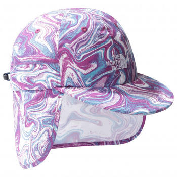 The North Face Kid's Class V Sunshield (NF0A7WHE) purple cactusflower/water marble print