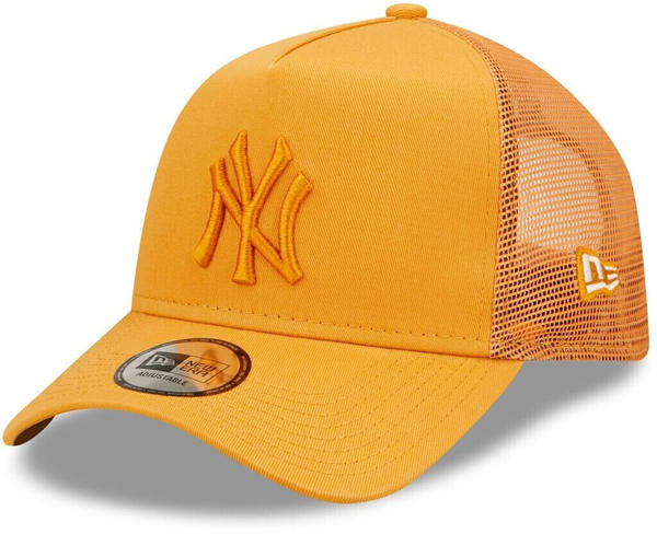 New Era A-Frame Trucker Cap New York Yankees Gold yellow